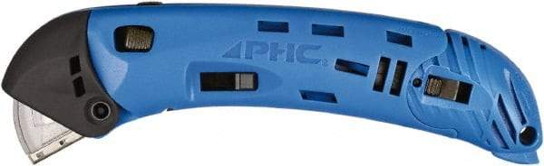 PHC - Springback Safety Cutter - Blue ABS Handle, 1 Blade Included - A1 Tooling