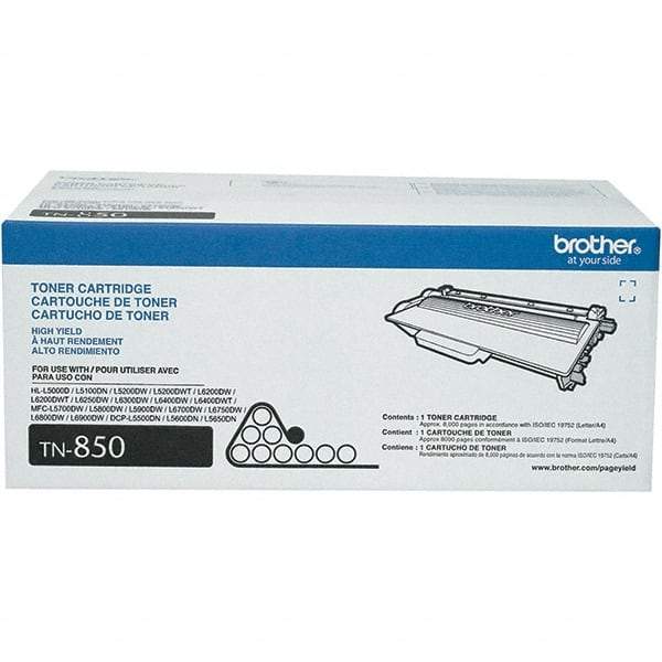 Brother - Black Toner Cartridge - Use with Brother DCP-L5500DN, L5600DN, L5650DN, HL-L5000D, L5100DN, L5200DW, L5200DWT, L6200DW, L6200DWT, L6250DW, L6300DW, L6400DW - A1 Tooling