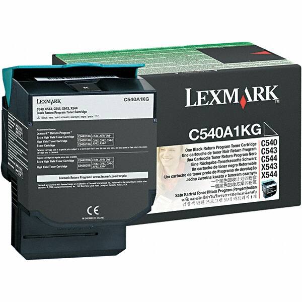 Lexmark - Black Toner Cartridge - Use with Lexmark C540n, C543dn, C544dn, C544dtn, C544dw, C544n, C546dtn, X543dn, X544dn, X544dtn, X544dw, X544n, X546dtn - A1 Tooling