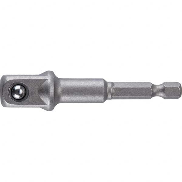 Irwin - Power & Impact Screwdriver Bits & Holders Bit Type: Socket Adapter Hex Size (Inch): 1/4 - A1 Tooling