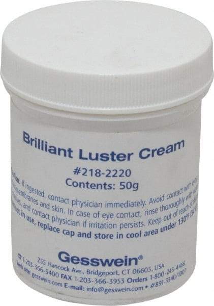 Made in USA - 50 g Polishing Compound - Use on Aluminum, Brass, Bronze, Chrome & Steel - A1 Tooling