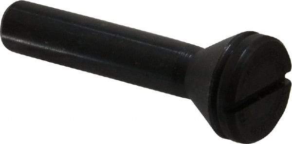 Value Collection - 1/4" Hole, Screw Lock Wheel Mandrel - 2" OAL, 1/4" Max Wheel Width, 3/8" Shank Diam - A1 Tooling