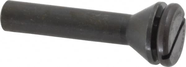 Value Collection - 3/8" Hole, Screw Lock Wheel Mandrel - 2" OAL, 1/4" Max Wheel Width, 3/8" Shank Diam - A1 Tooling