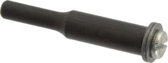 Value Collection - 3/16" Hole, Screw Lock Wheel Mandrel - 2" OAL, 1/2" Max Wheel Width, 1/4" Shank Diam - A1 Tooling