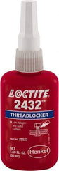 Loctite - 50 mL, Blue, Medium Strength Liquid Threadlocker - 24 hr Full Cure Time - A1 Tooling