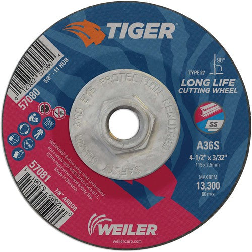 ‎4-1/2X3/32 TIGER TYPE 27 CUT - A1 Tooling