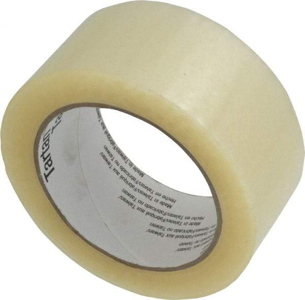 3M - 2" x 110 Yd Clear Acrylic Adhesive Sealing Tape - Polypropylene Film Backing, 1.6 mil Thick, 40 Lb Tensile Strength, Series 302 - A1 Tooling