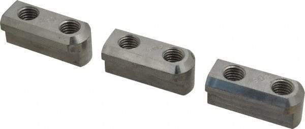 H & R Manufacturing - Lathe Chuck Jaw Nut - 8" Chuck Diam Compatible, 12mm Screw, M12 Thread - A1 Tooling