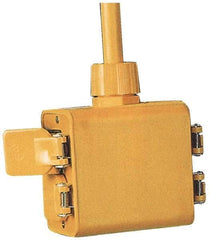 Woodhead Electrical - 1 Gang, Rectangle Outlet Box - 4" Overall Height x 4" Overall Width, Weather Resistant - A1 Tooling