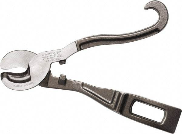 Channellock - 8-5/8" OAL, Cable Cutter - 1-3/7" Jaw Length x 1.62" Jaw Width, Round Head - A1 Tooling