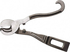 Channellock - 8-5/8" OAL, Cable Cutter - 1-3/7" Jaw Length x 1.62" Jaw Width, Round Head - A1 Tooling