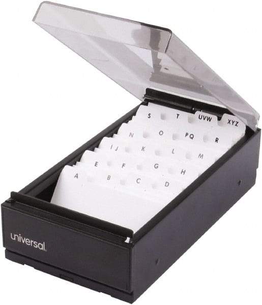 UNIVERSAL - 600 Covered Card File - 2 x 3-1/2" - A1 Tooling