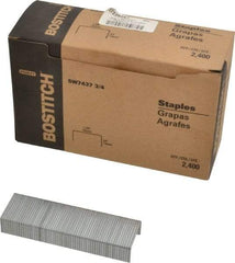 Stanley Bostitch - 1-3/8" Wide Steel Crown Staples - 3/4" Leg Length - A1 Tooling