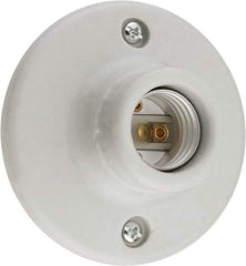 Leviton - 2 Pin, 250 VAC, 660 Watt, Medium Base, Keyless Lamp Holder - Incandescent, Screw Mount - A1 Tooling