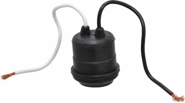 Pass & Seymour - 250 VAC, 660 Watt, Medium Base, Keyless Lamp Holder - 1-3/4 Inch High, Incandescent - A1 Tooling