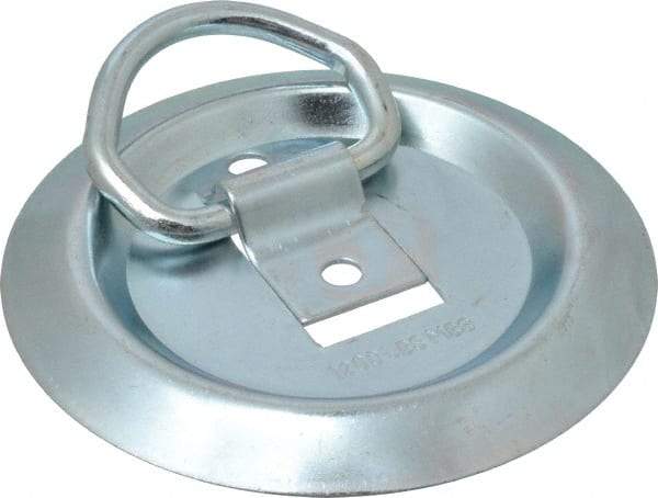 Erickson Manufacturing - 3-1/5" Wide, 1,200 Lb Basket Capacity, 1,200 Lb Vertical Capacity, Steel Web Sling - 3.2" Diam Chain, Zinc - A1 Tooling