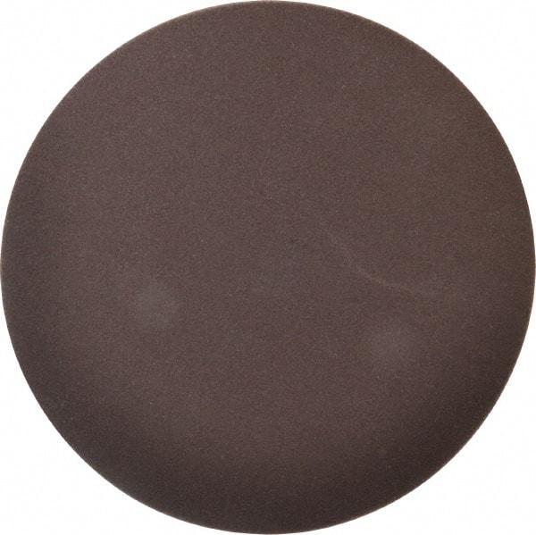 Norton - 6" Diam, 240 Grit Aluminum Oxide Adhesive PSA Disc - Very Fine Grade, Brown, Cloth Backing, Flexible - A1 Tooling