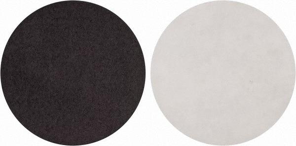 Norton - 8" Diam, 100 Grit Aluminum Oxide Adhesive PSA Disc - Medium Grade, Brown, Cloth Backing, Flexible - A1 Tooling