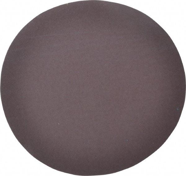 Norton - 9" Diam, 120 Grit Aluminum Oxide Adhesive PSA Disc - Medium Grade, Brown, X Weighted Backing, Flexible - A1 Tooling