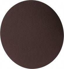 Norton - 9" Diam, 150 Grit Aluminum Oxide Adhesive PSA Disc - Medium Grade, Brown, Cloth Backing, Flexible - A1 Tooling