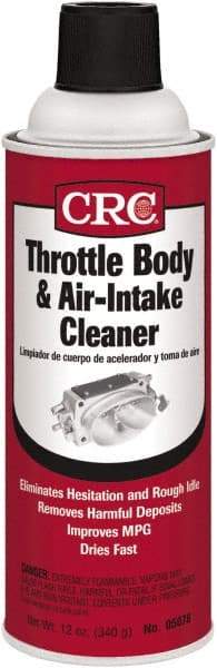 CRC - Engine Additives Type: Fuel Injection Air-Intake Cleaner Container Size: 16 oz. - A1 Tooling