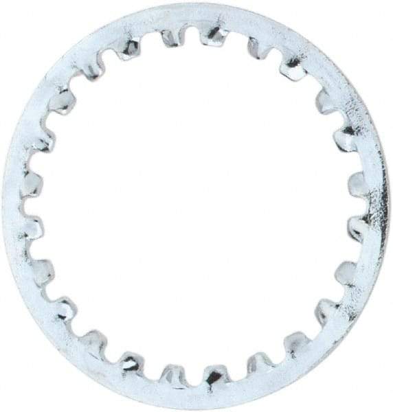 Value Collection - 7/16" Screw, 0.4755" ID, Steel Internal Tooth Lock Washer - 0.6005" OD, Zinc-Plated, Grade 1075 - A1 Tooling