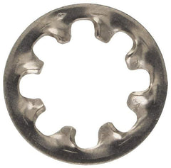 Made in USA - 5/16" Screw, 0.332" ID, Stainless Steel Internal Tooth Lock Washer - 0.607" OD, Uncoated, Grade 316 - A1 Tooling