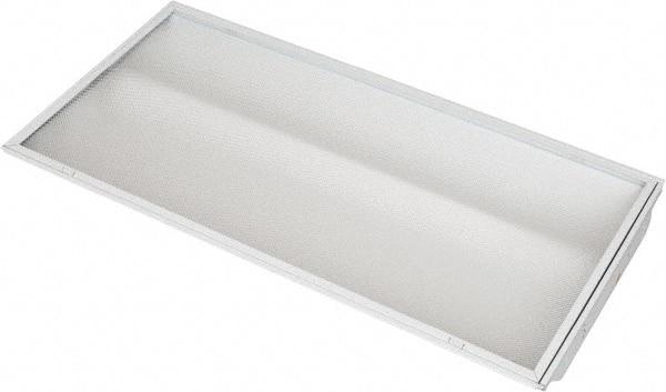 Cooper Lighting - 3 Lamps, 32 Watts, 2' x 4', Electronic Ballast Fluorescent Lamp Troffer - 120/277 Volt, Dimmable, Acrylic Diffuser, Steel Troffer - A1 Tooling