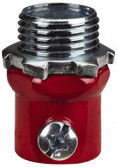 Thomas & Betts - 1/2" Trade, Steel Set Screw Straight EMT Conduit Connector - Noninsulated - A1 Tooling