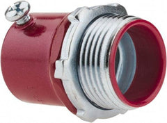 Thomas & Betts - 1" Trade, Steel Set Screw Straight EMT Conduit Connector - Insulated - A1 Tooling