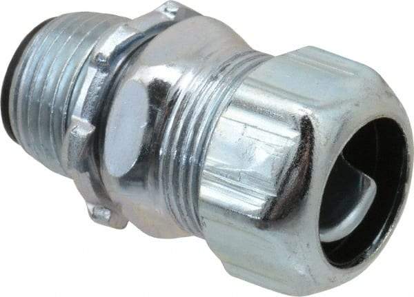 Thomas & Betts - 3/8" Trade, Steel Threaded Straight Liquidtight Conduit Connector - Insulated - A1 Tooling