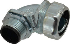 Thomas & Betts - 3/4" Trade, Steel Threaded Angled Liquidtight Conduit Connector - Insulated - A1 Tooling