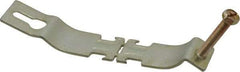 Thomas & Betts - 1-1/2" Pipe, 14 Gauge" Pipe or Conduit Clamp - Gold Galvanized, 400 Lb Capacity, All Conduit - A1 Tooling