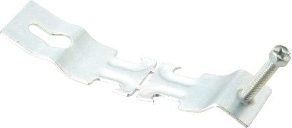 Thomas & Betts - 3/4" Pipe, 14 Gauge" Pipe or Conduit Clamp - Silver Galvanized, 600 Lb Capacity, All Conduit - A1 Tooling