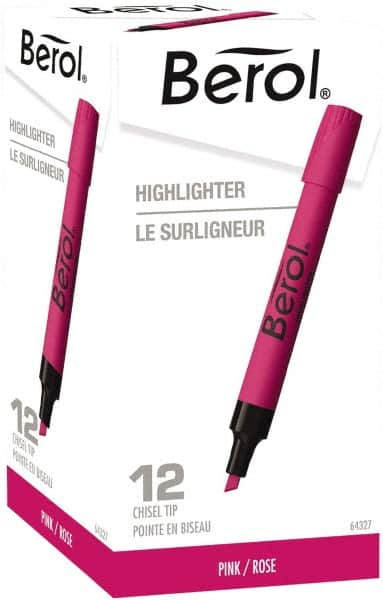 Sharpie - Pink Highlighter - Chisel Tip, AP Nontoxic Ink - A1 Tooling