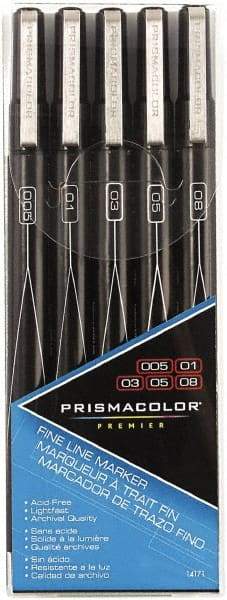 Prismacolor - Black Art Marker - Fine Tip, Alcohol Based Ink - A1 Tooling