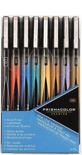 Prismacolor - Assorted Colors, Art Marker - Fine Tip, Alcohol Based Ink - A1 Tooling