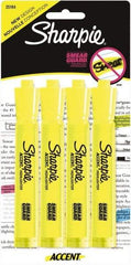 Sharpie - Fluorescent Yellow Highlighter - Chisel Tip, AP Nontoxic Ink - A1 Tooling