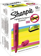 Sharpie - Fluorescent Pink Highlighter - Chisel Tip, AP Nontoxic Ink - A1 Tooling