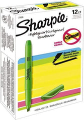 Sharpie - Fluorescent Green Highlighter - Chisel Tip, AP Nontoxic Ink - A1 Tooling