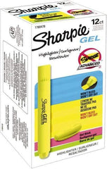 Sharpie - Fluorescent Yellow Highlighter - Chisel Tip, AP Nontoxic Ink - A1 Tooling