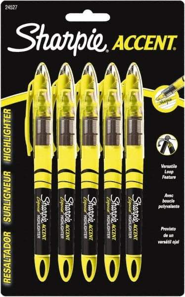 Sharpie - Fluorescent Yellow Highlighter - Chisel Tip, AP Nontoxic Ink - A1 Tooling