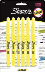 Sharpie - Fluorescent Yellow Highlighter - Chisel Tip, AP Nontoxic Ink - A1 Tooling