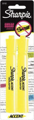 Sharpie - Fluorescent Yellow Highlighter - Chisel Tip, AP Nontoxic Ink - A1 Tooling