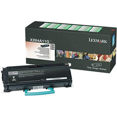 Lexmark - Black Toner Cartridge - Use with Lexmark X264, X363, X364 - A1 Tooling