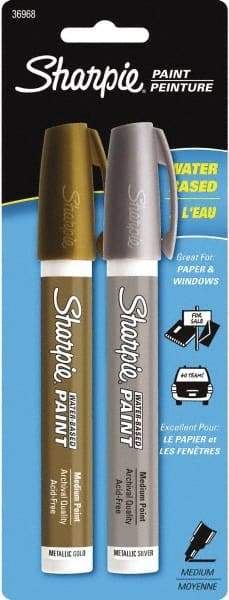 Sharpie - Gold and Silver Paint Marker - Medium Tip - A1 Tooling