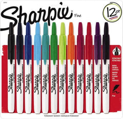 Sharpie - Assorted Colors, Permanent Marker - Retractable Fine Tip, AP Nontoxic Ink - A1 Tooling