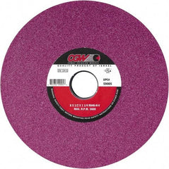 Camel Grinding Wheels - 14" Diam x 5" Hole x 1-1/2" Thick, J Hardness, 46 Grit Surface Grinding Wheel - Aluminum Oxide, Type 1, Medium Grade, Vitrified Bond, No Recess - A1 Tooling