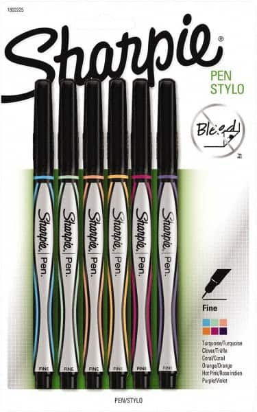 Sharpie - Fine Point Porous Point Pen - Assorted Colors - A1 Tooling