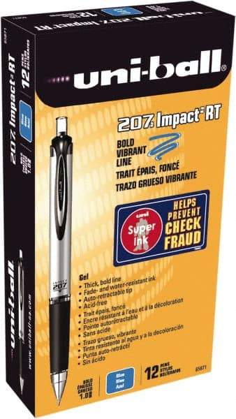 Uni-Ball - 1mm Retractable Pen - Blue - A1 Tooling